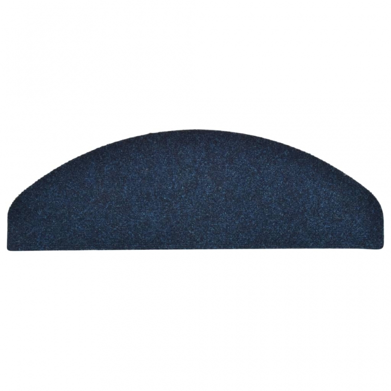 Selbstklebende Treppenmatten 15 Stk. Navy 65x21x4cm Nadelvlies