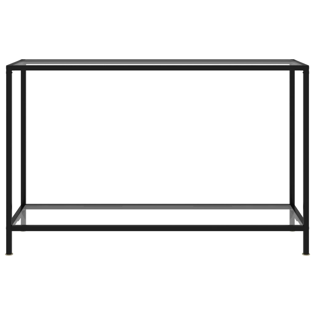 Konsolentisch Transparent 120x35x75 cm Hartglas