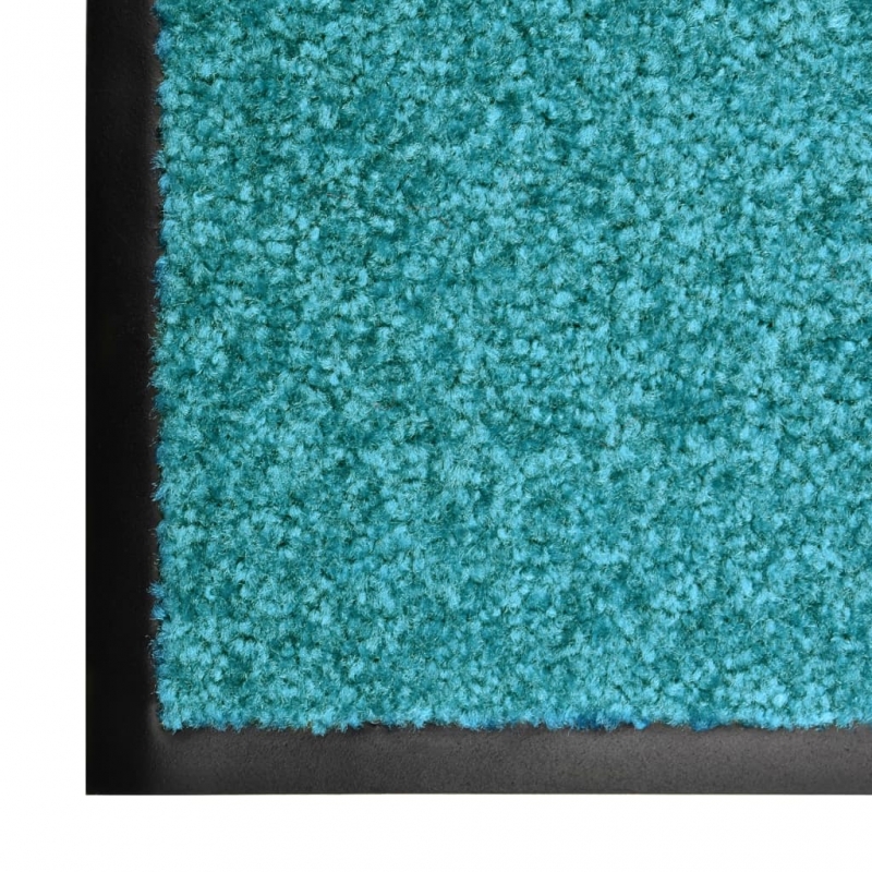 Fußmatte Waschbar Cyan 60x180 cm