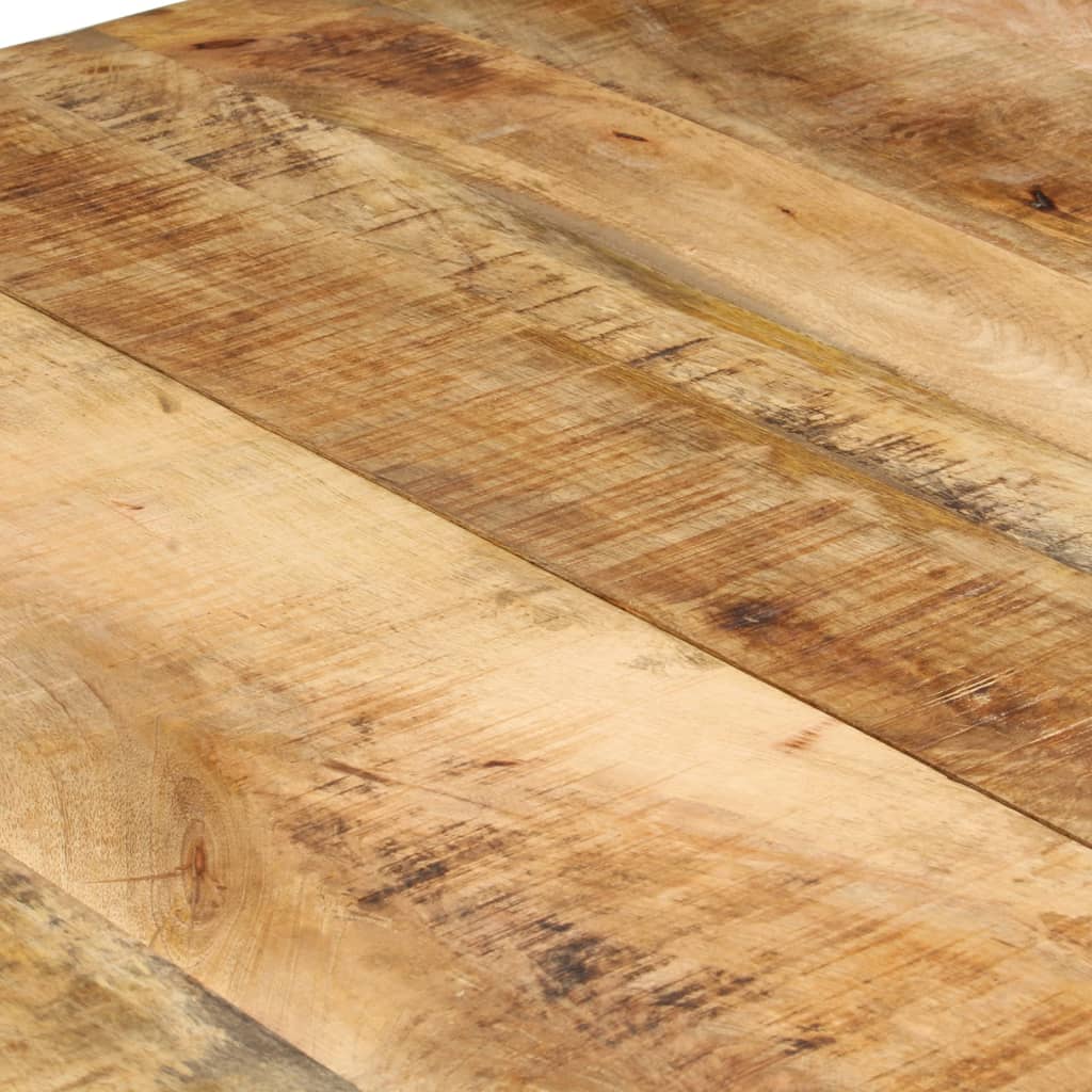 Esstisch 180x90x76 cm Raues Mangoholz