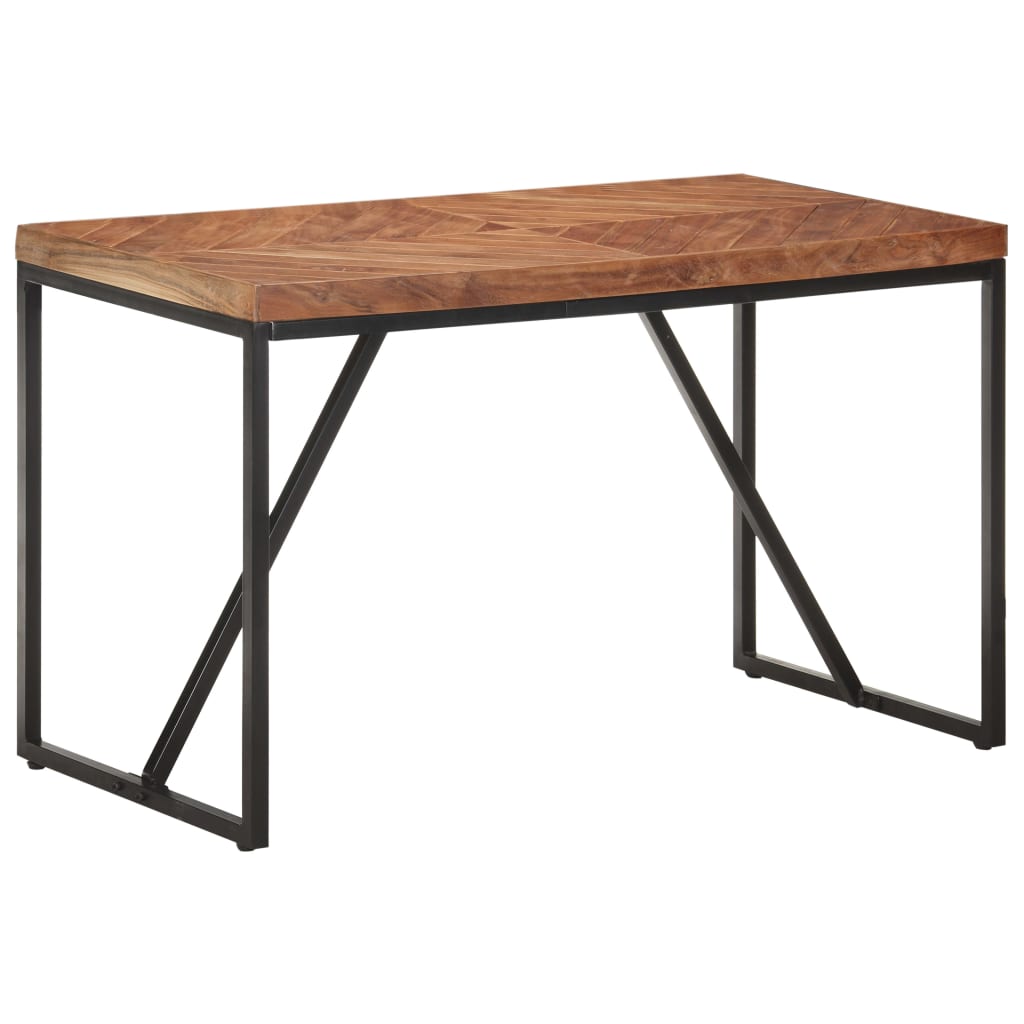 Esstisch 120x60x76 cm Massivholz Akazie und Mango