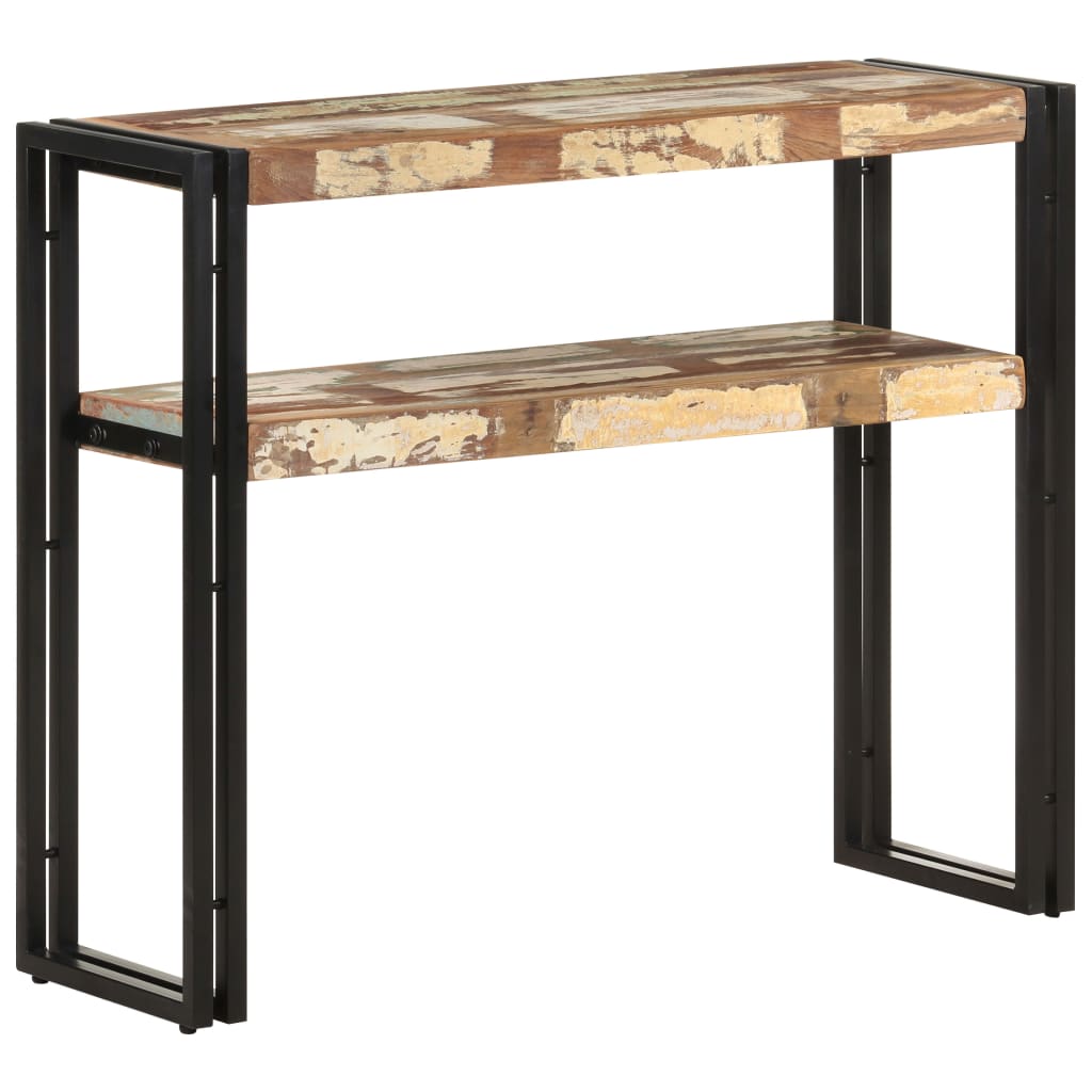 Konsolentisch 90x30x75 cm Altholz Massiv