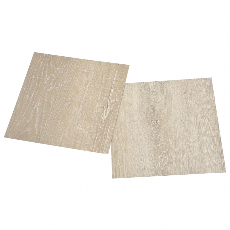 PVC-Fliesen Selbstklebend 55 Stk. 5,11 m² Beige