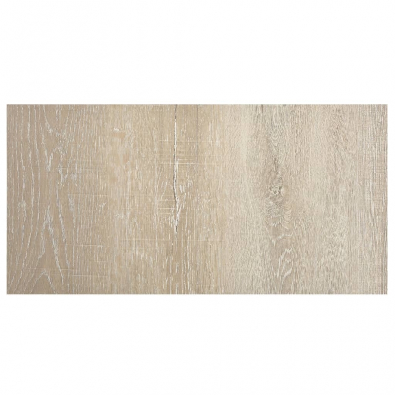 PVC-Fliesen Selbstklebend 55 Stk. 5,11 m² Beige