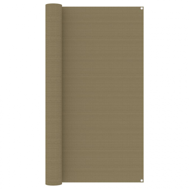 Zeltteppich 200x200 cm Taupe