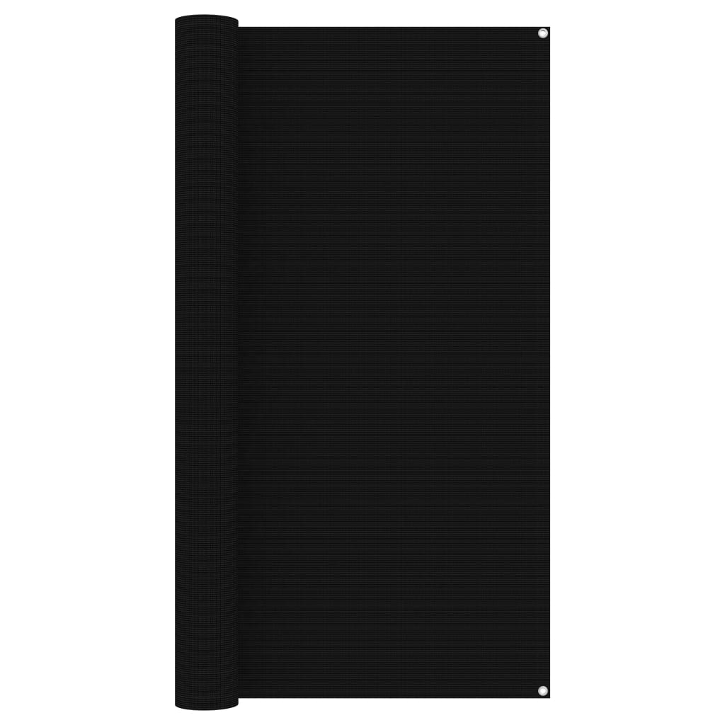 Zeltteppich 200x300 cm Schwarz