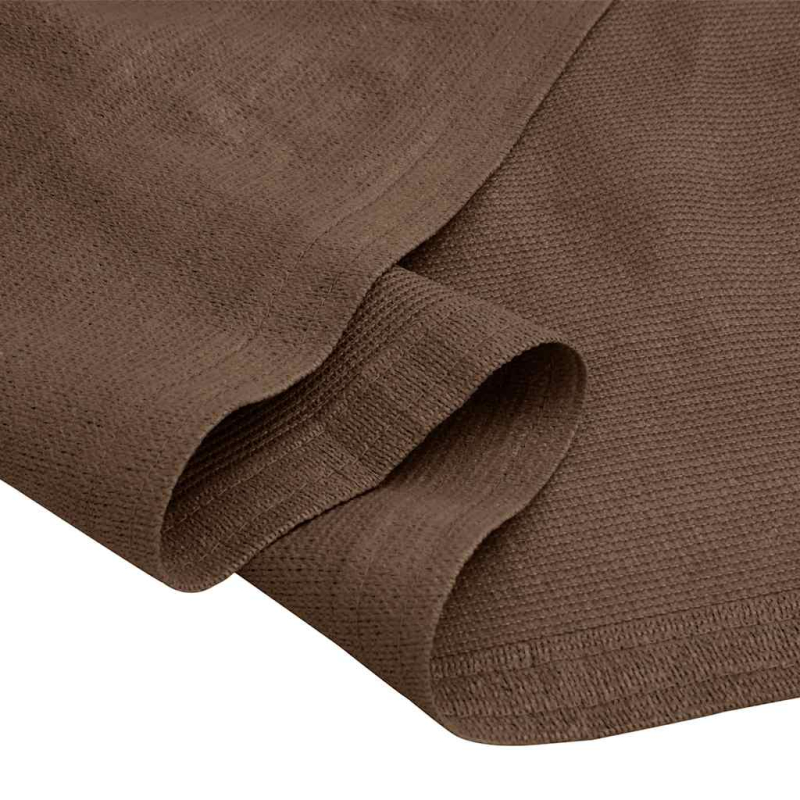 Zeltteppich 200x400 cm Braun