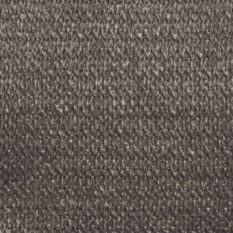 Sonnensegel 160 g/m² Anthrazit 6x7 m HDPE