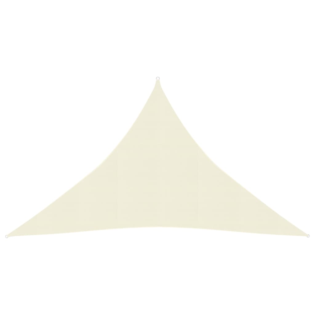 Sonnensegel 160 g/m² Creme 3x3x4,2 m HDPE