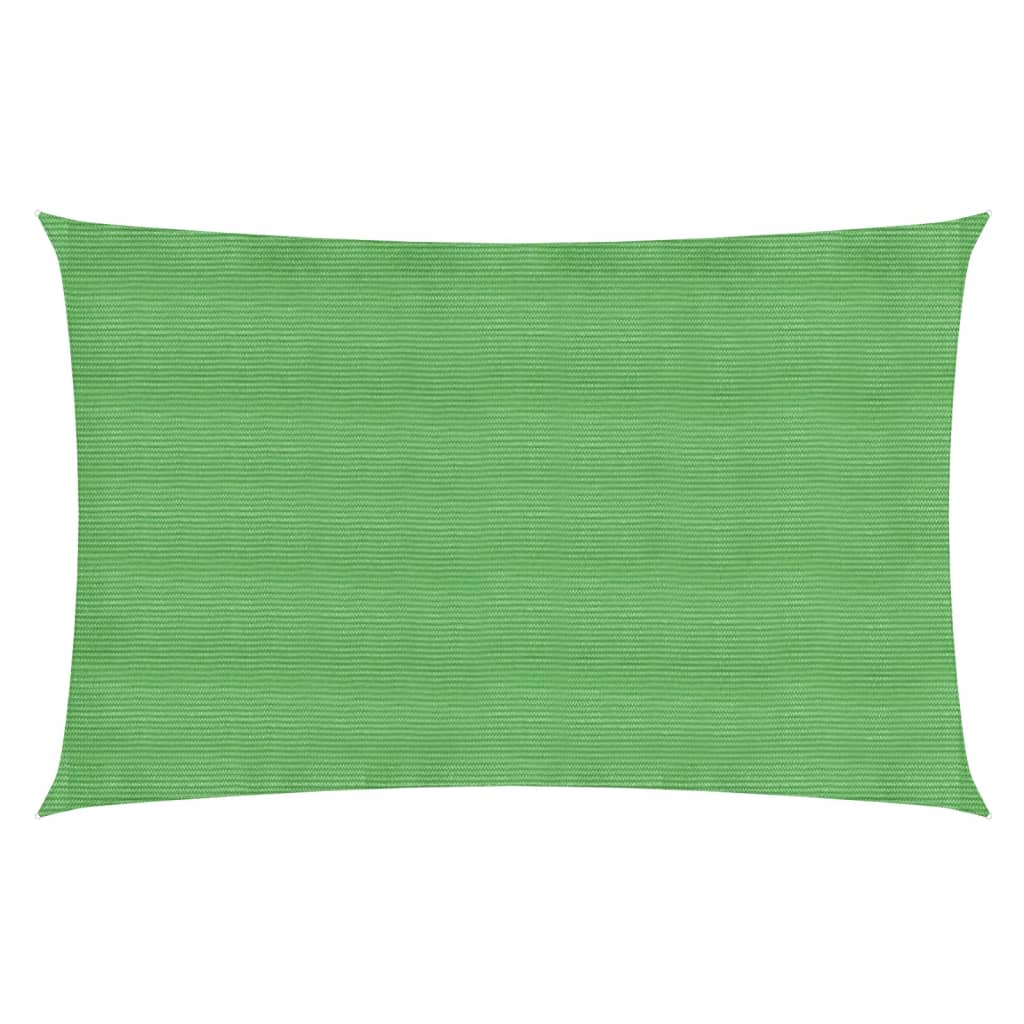 Sonnensegel 160 g/m² Hellgrün 4x7 m HDPE