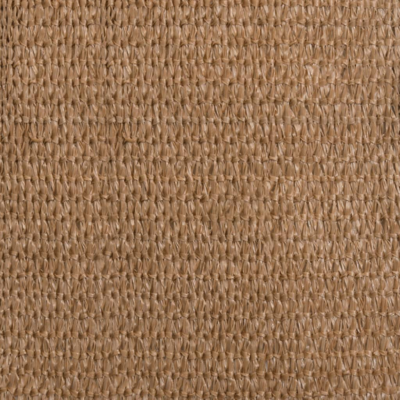 Sonnensegel 160 g/m² Taupe 4x5x6,8 m HDPE