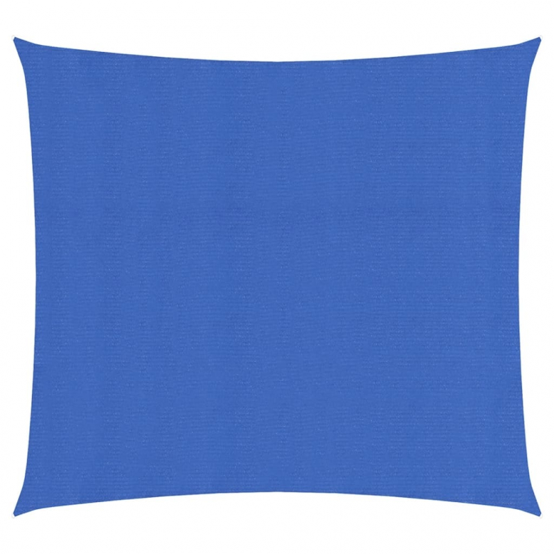 Sonnensegel 160 g/m² Quadratisch Blau 3x3 m HDPE