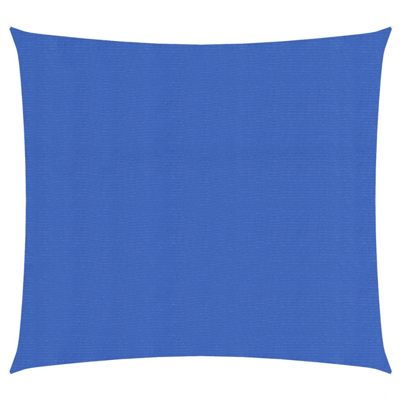 Sonnensegel 160 g/m² Quadratisch Blau 5x5 m HDPE