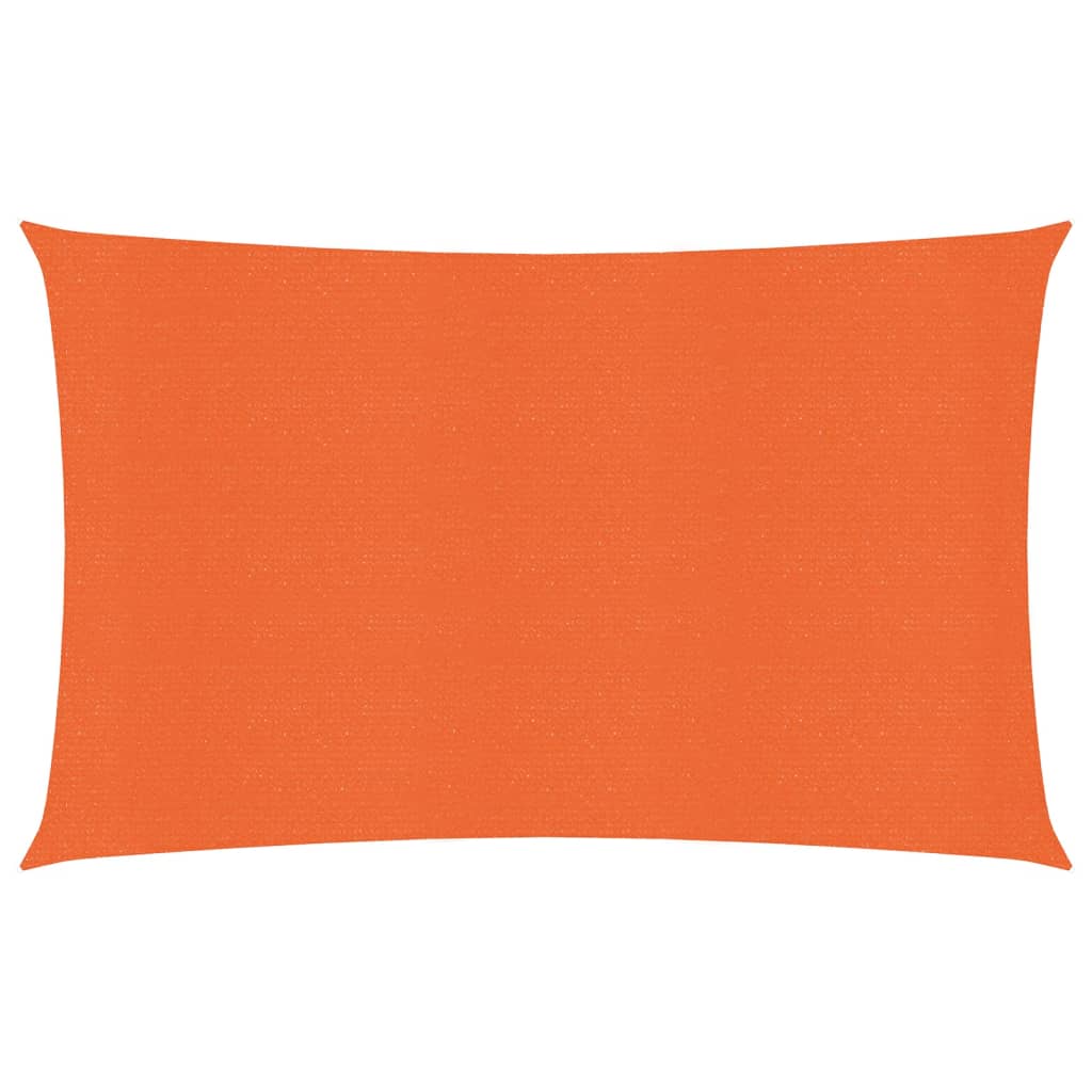 Sonnensegel 160 g/m² Orange 2x4 m HDPE