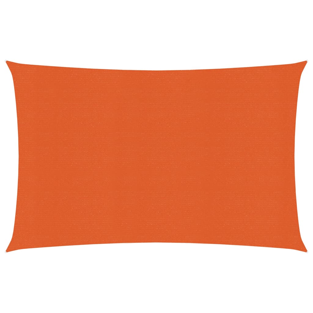 Sonnensegel 160 g/m² Orange 2,5x3,5 m HDPE