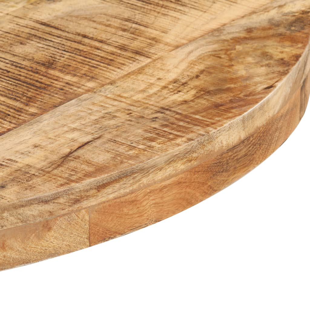 Bistrotisch Rund Ø50x75 cm Raues Mangoholz