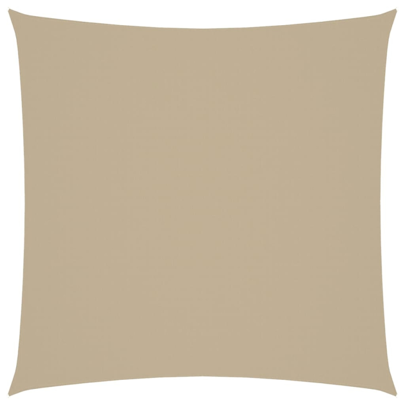 Sonnensegel Oxford-Gewebe Quadratisch 2,5x2,5 m Beige