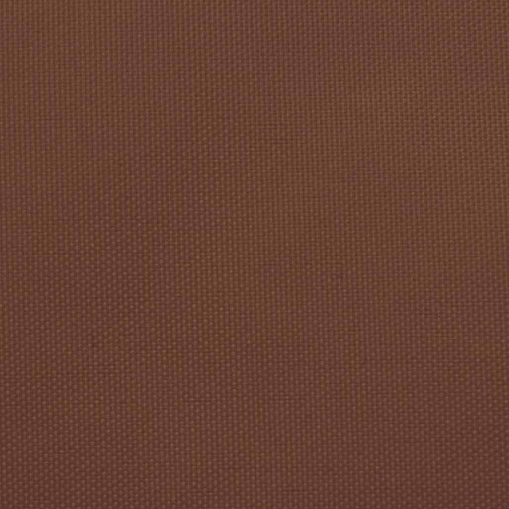 Sonnensegel Oxford-Gewebe Quadratisch 4x4 m Terrakotta-Rot