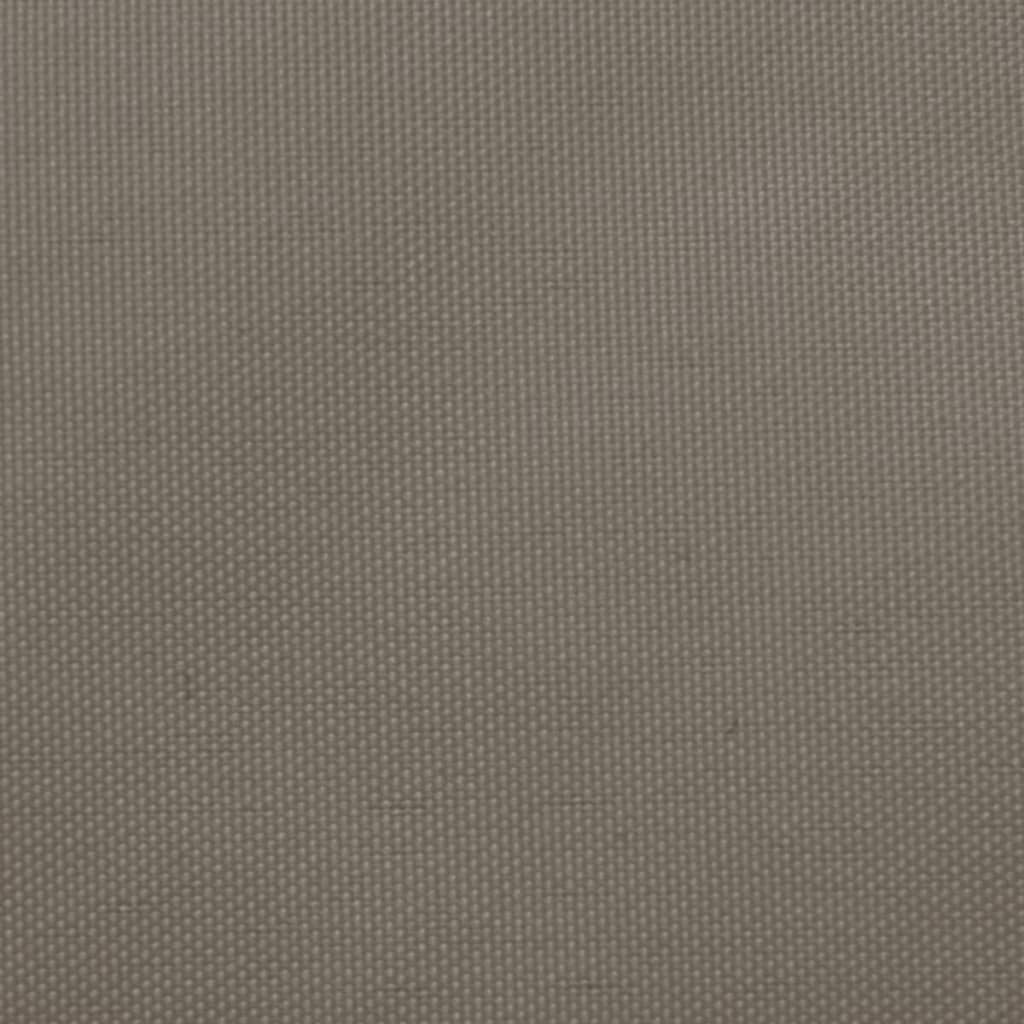 Sonnensegel Oxford-Gewebe Rechteckig 2,5x3 m Taupe