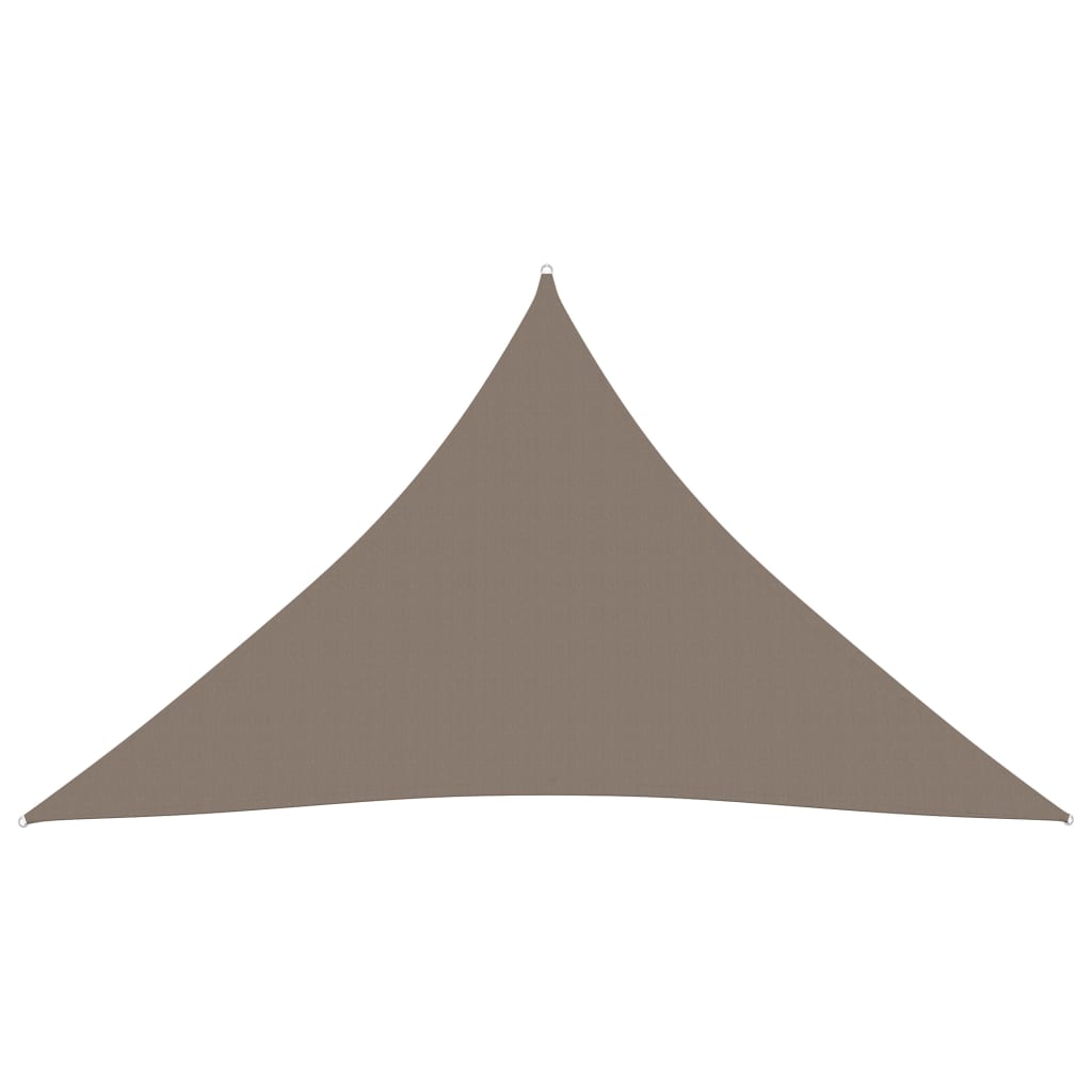 Sonnensegel Oxford-Gewebe Dreieckig 6x6x6 m Taupe