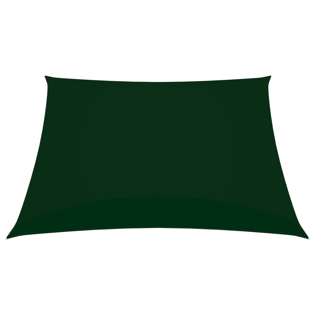 Sonnensegel Oxford-Gewebe Quadratisch 2,5x2,5 m Dunkelgrün