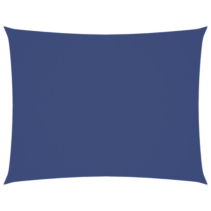 Sonnensegel Oxford-Gewebe Rechteckig 5x6 m Blau