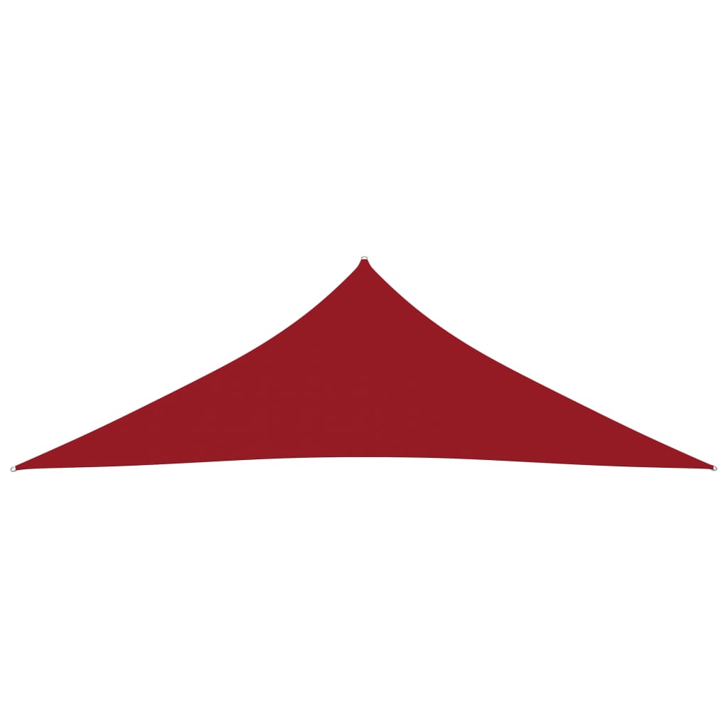 Sonnensegel Oxford-Gewebe Dreieckig 3,5x3,5x4,9 m Rot