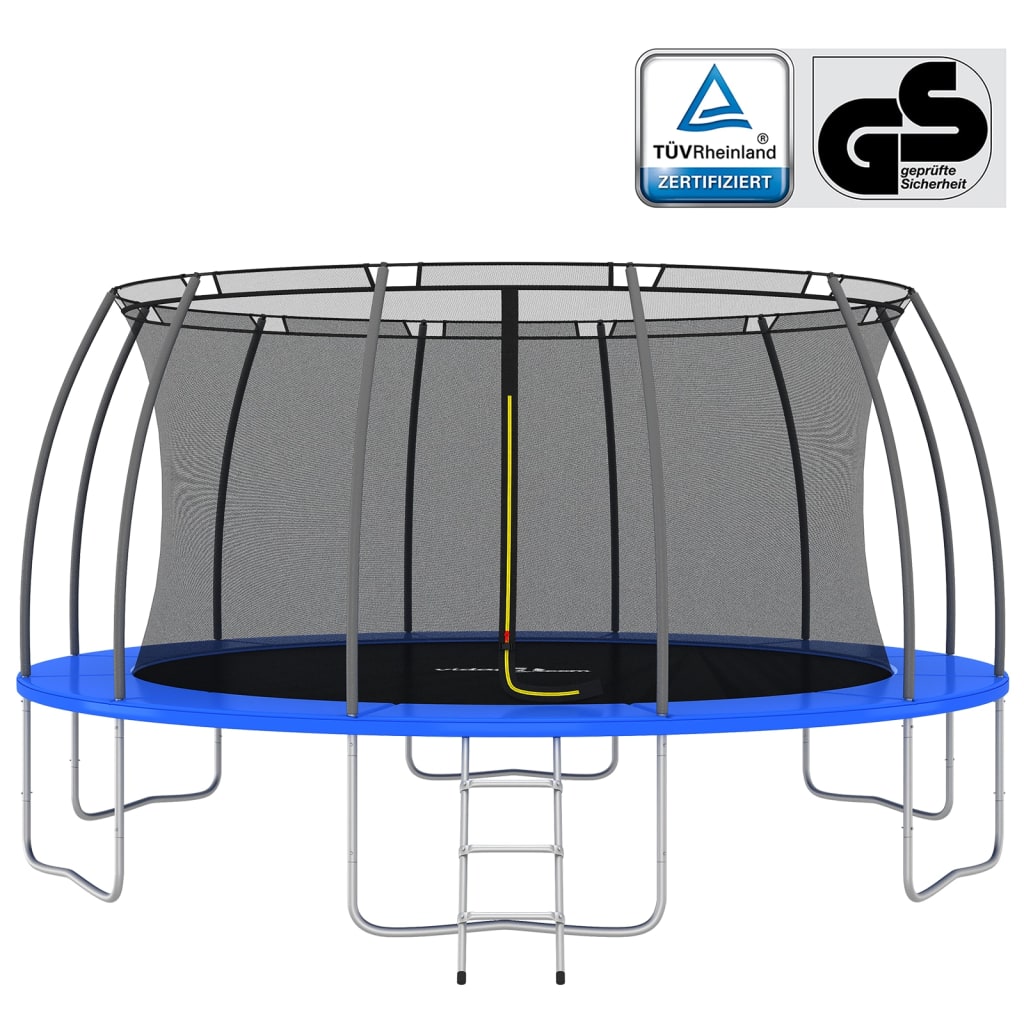 Trampolin-Set Rund 488x90 cm 150 kg