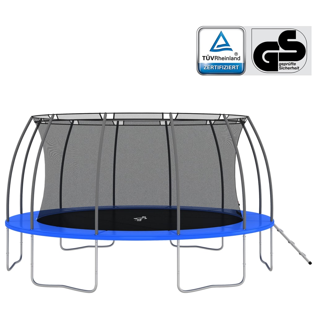 Trampolin-Set Rund 488x90 cm 150 kg