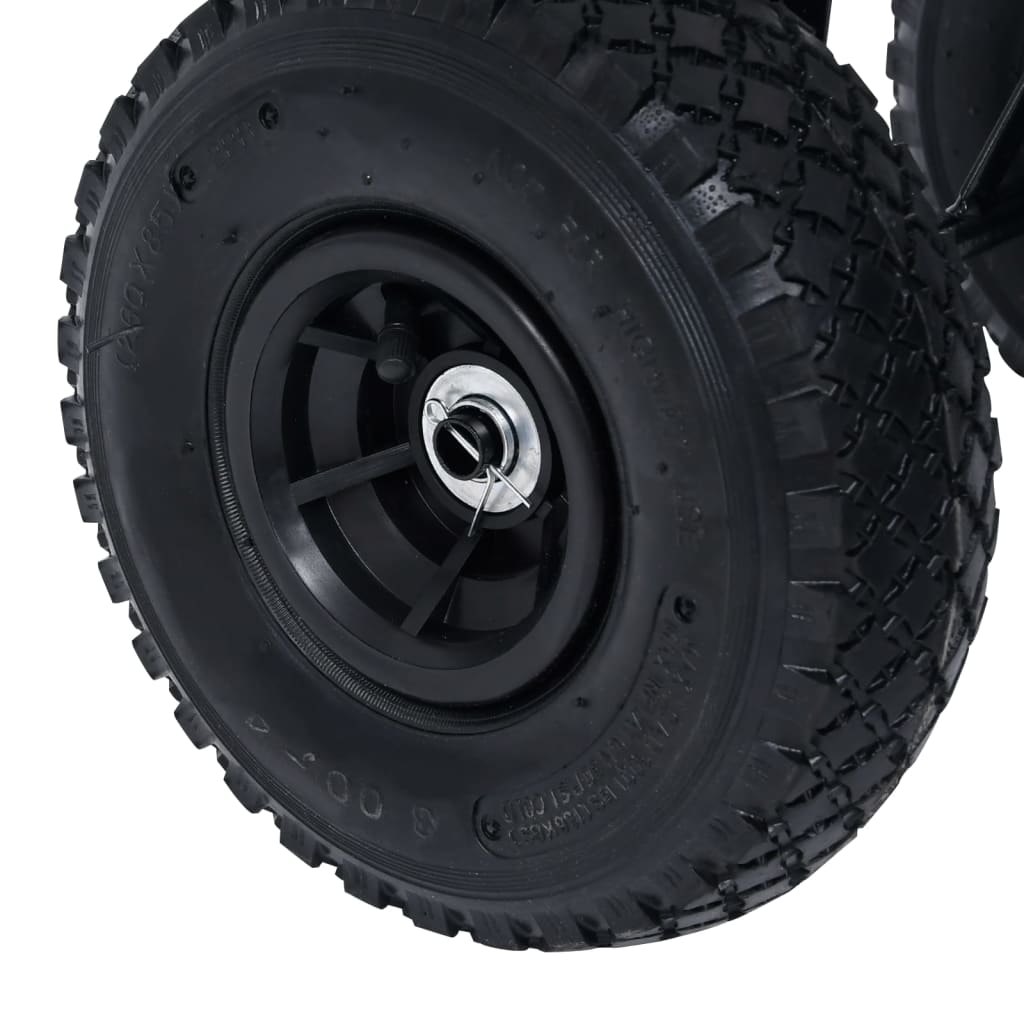 Gartenwagen Schwarz 350 kg