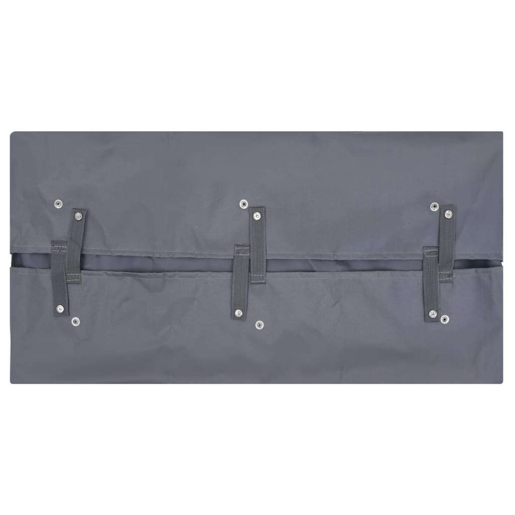 Gartenwagen-Einlage Dunkelgrau 81x41x40 cm Stoff