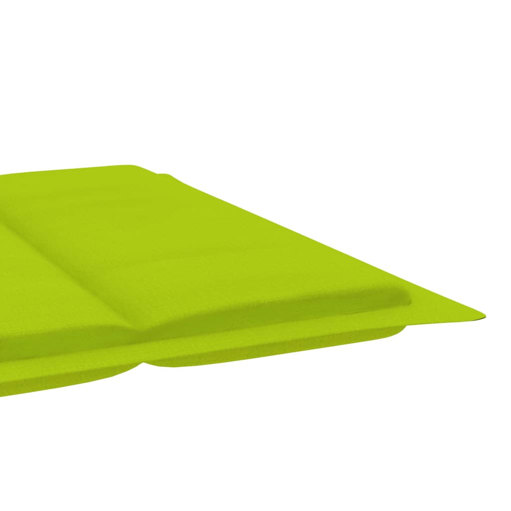 Sonnenliegen-Auflage Hellgrün 186x58x4 cm Oxford-Gewebe