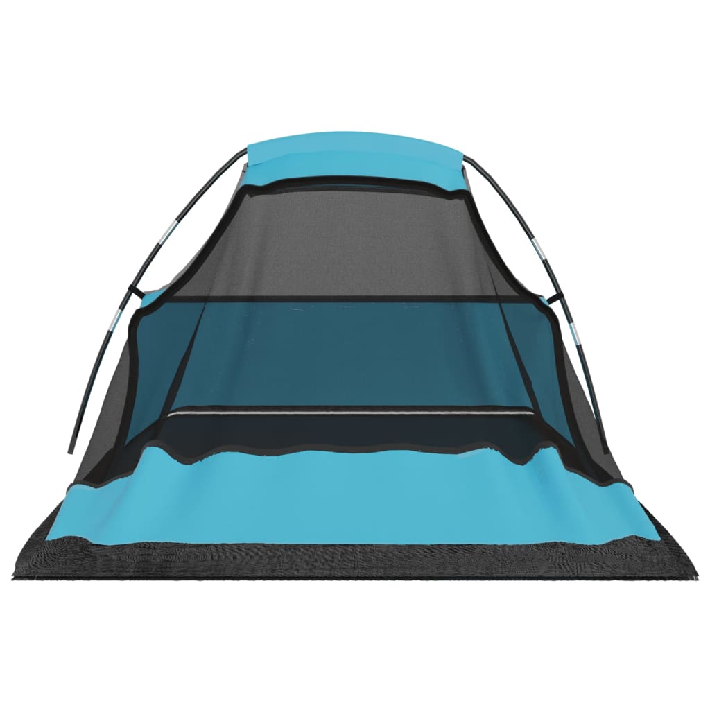 Campingzelt 317x240x100 cm Blau