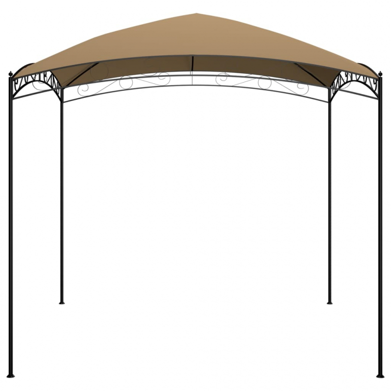 Pavillon 3x3x2,65 m Taupe 180 g/m²