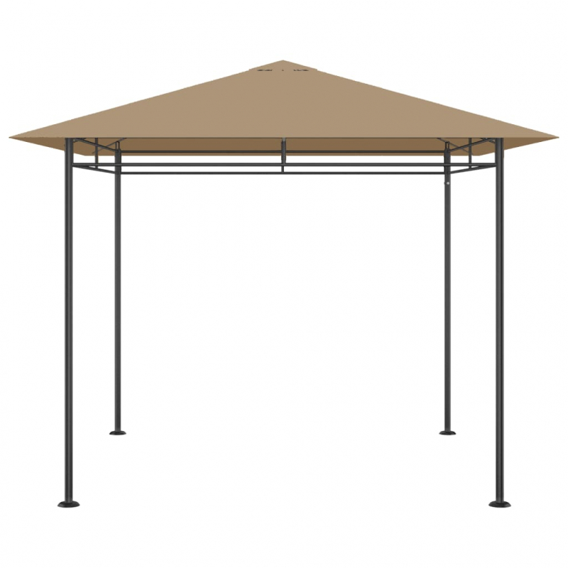 Pavillon 3x3x2,7 m Taupe 180 g/m²