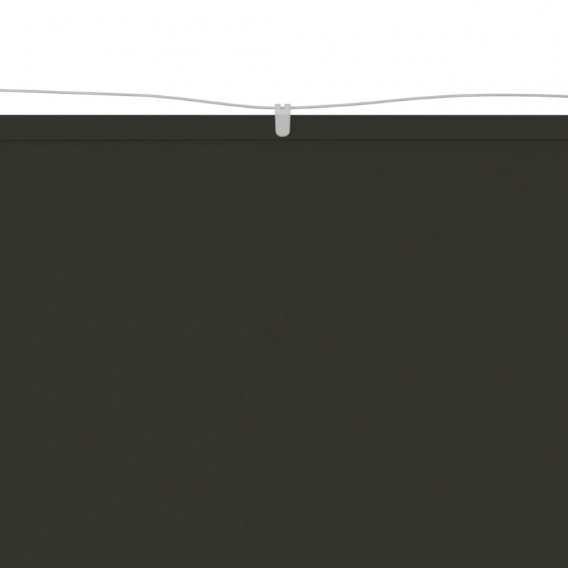 Senkrechtmarkise Anthrazit 100x1200 cm Oxford-Gewebe