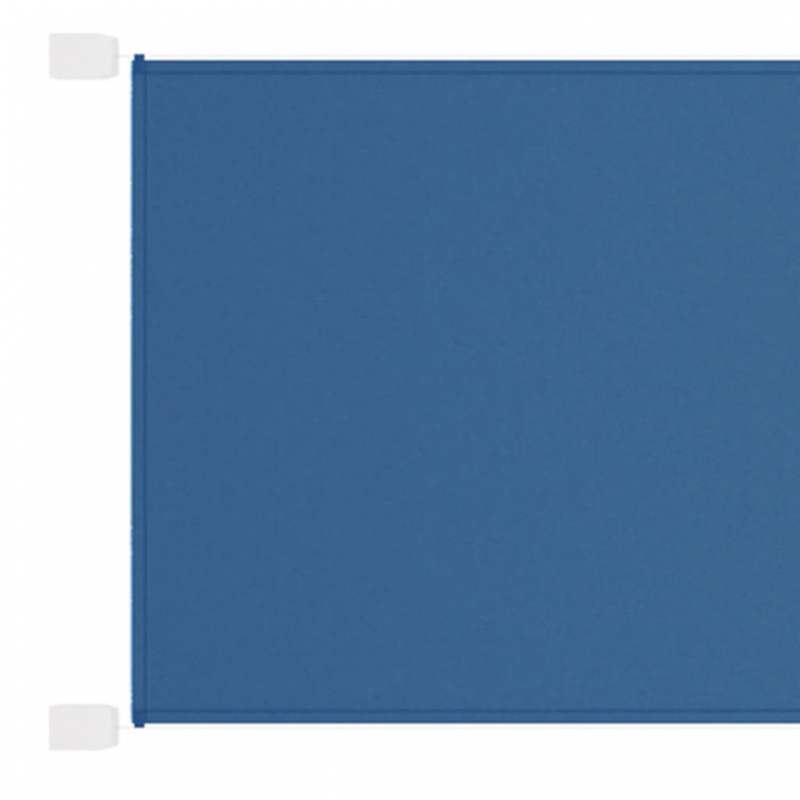 Senkrechtmarkise Blau 100x600 cm Oxford-Gewebe