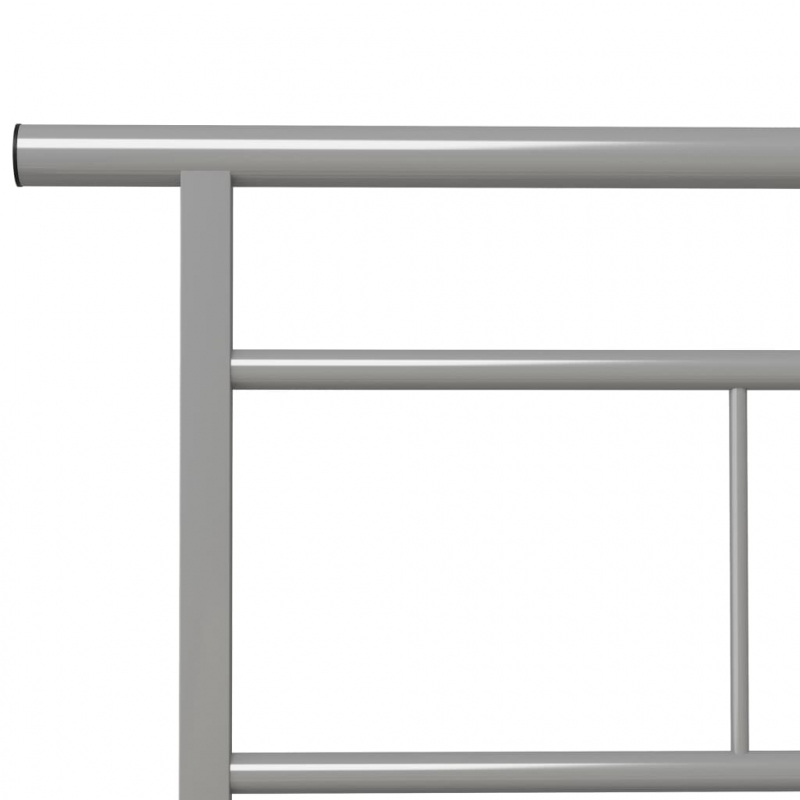 Bettgestell Grau Metall 90x200 cm