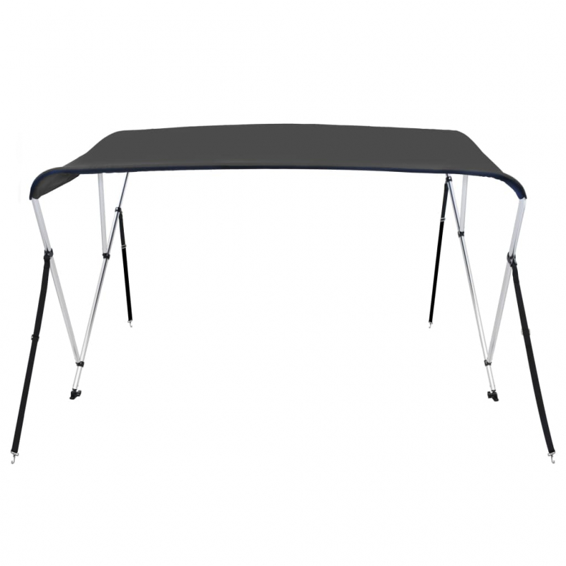 3-Bow Bimini Top Anthrazit 183x160x137 cm