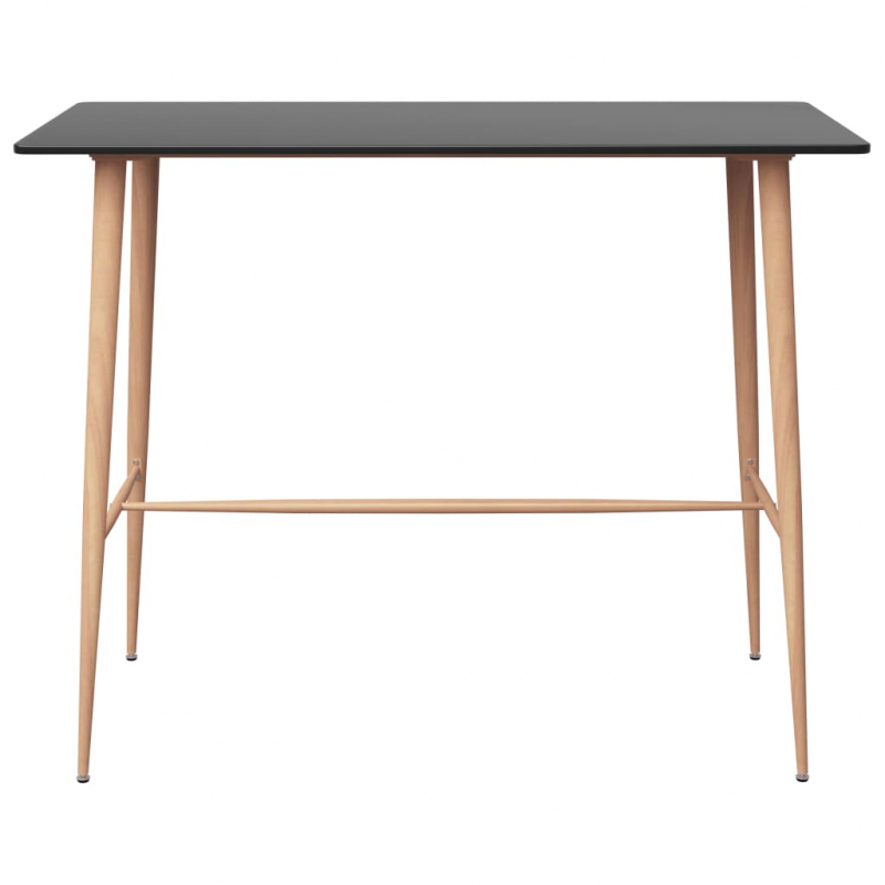 7-tlg. Bar-Set Schwarz und Grau