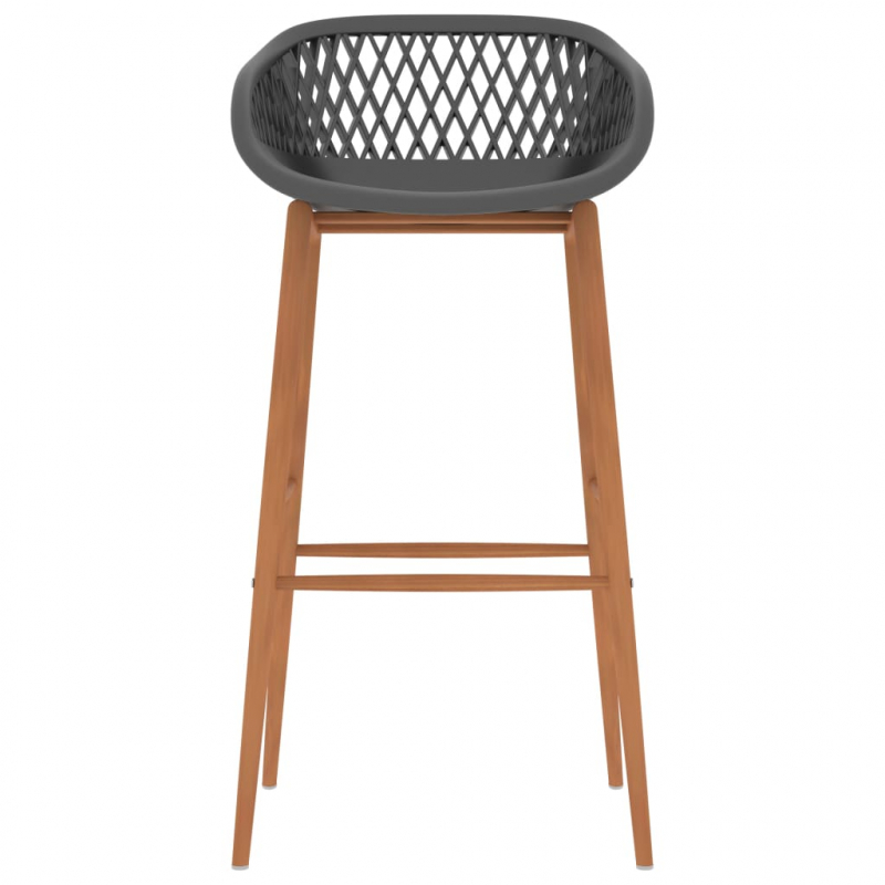 7-tlg. Bar-Set Schwarz und Grau