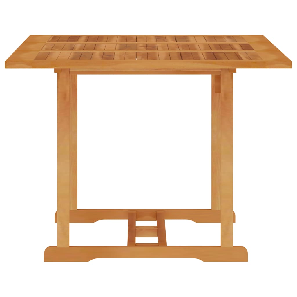 Gartentisch 150x90x75 cm Teak Massivholz