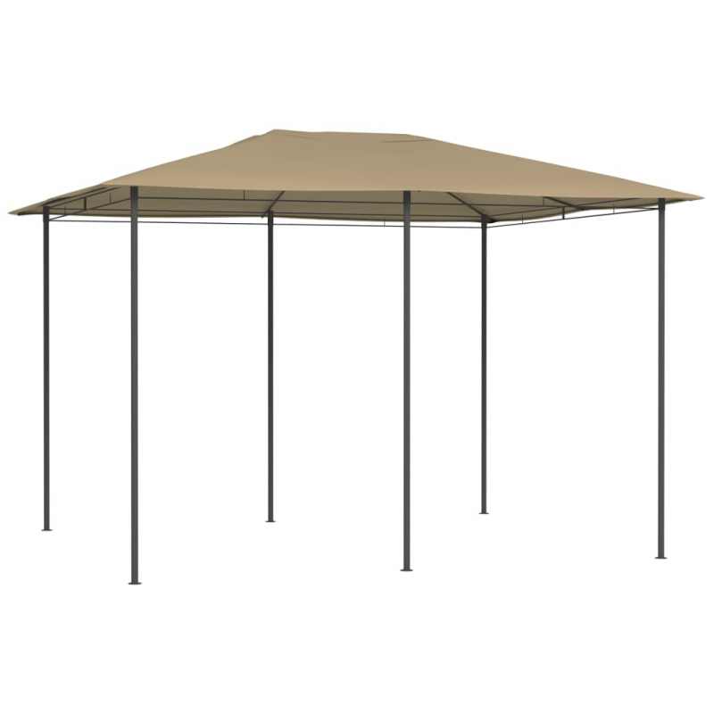 Pavillon 3x4x2,6 m Taupe 160 g/m²