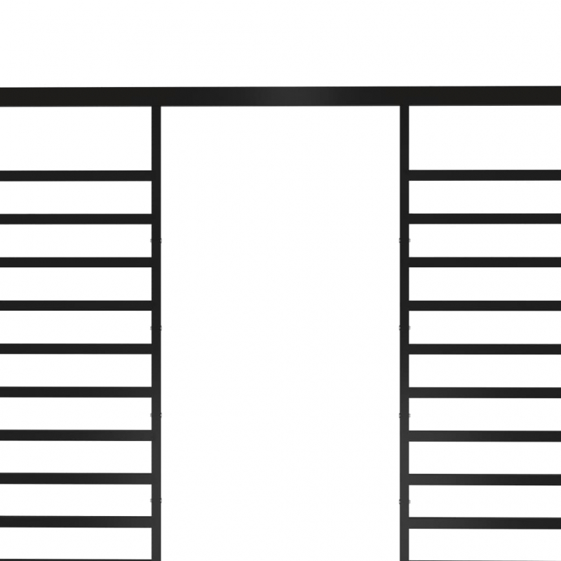 Pavillon mit Ausziehbarem Dach 4x3x2,3 m Anthrazit 180 g/m²