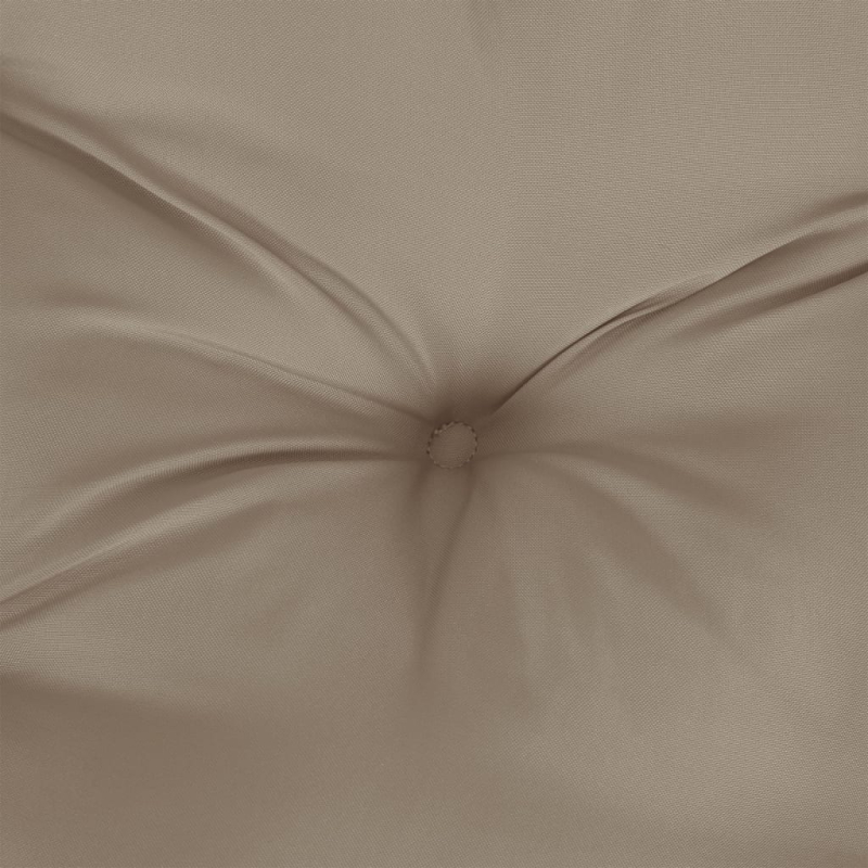 Gartenbank-Auflage Taupe 120x(50+50)x7 cm Oxford-Gewebe