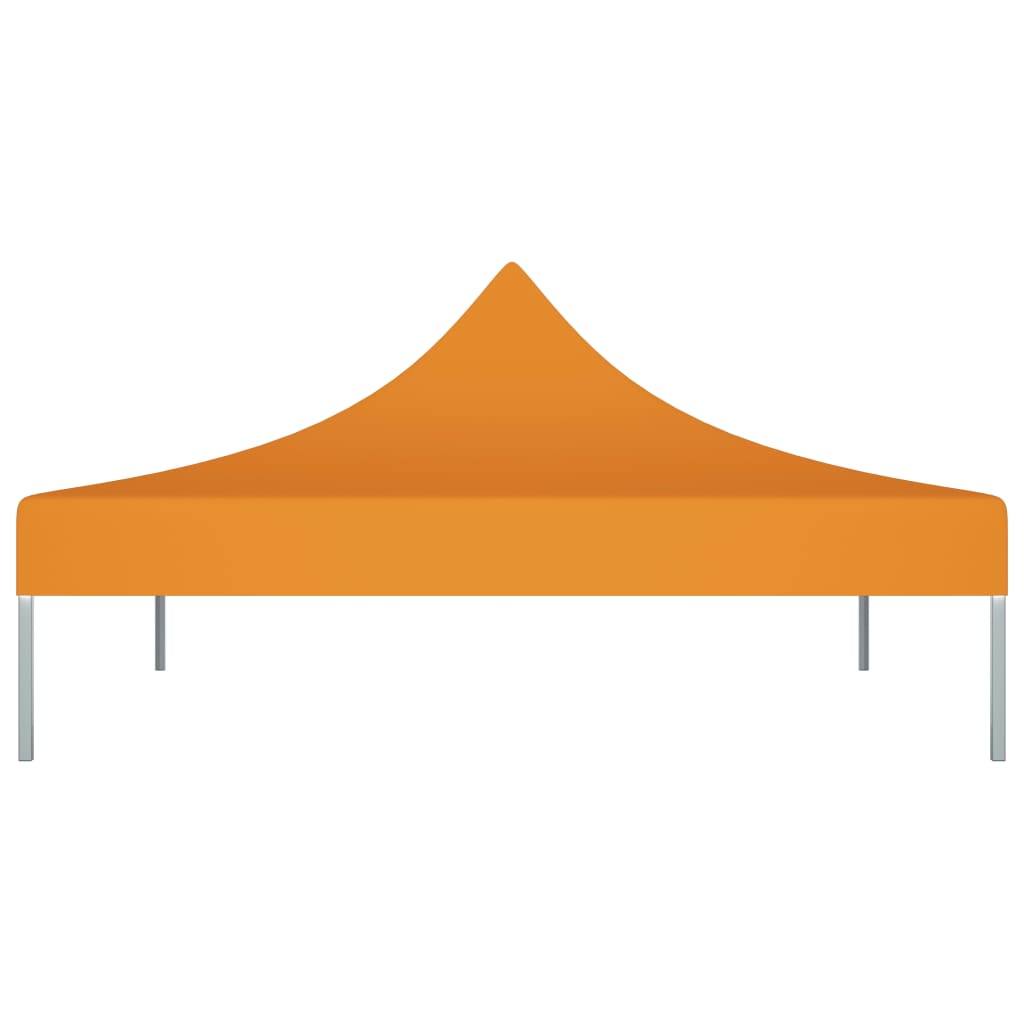 Partyzelt-Dach 3x3 m Orange 270 g/m²