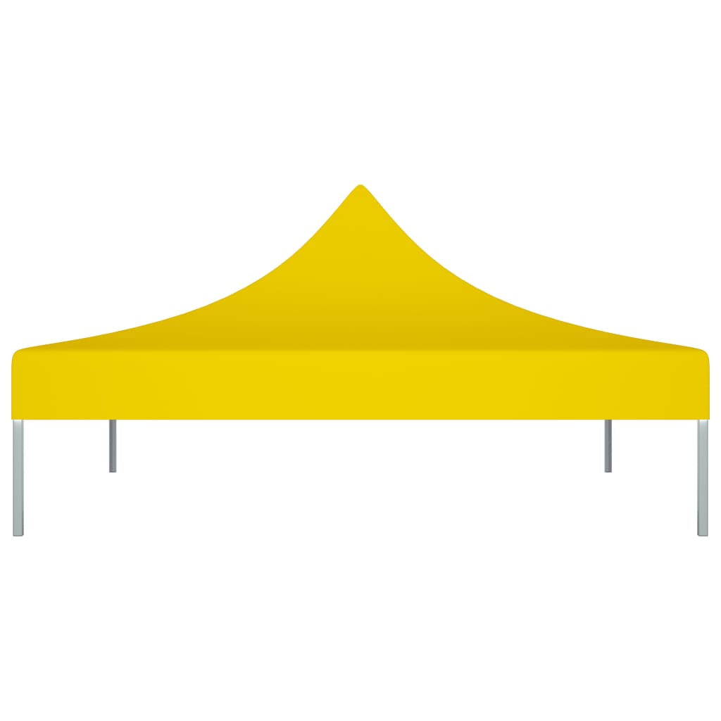 Partyzelt-Dach 2x2 m Gelb 270 g/m²