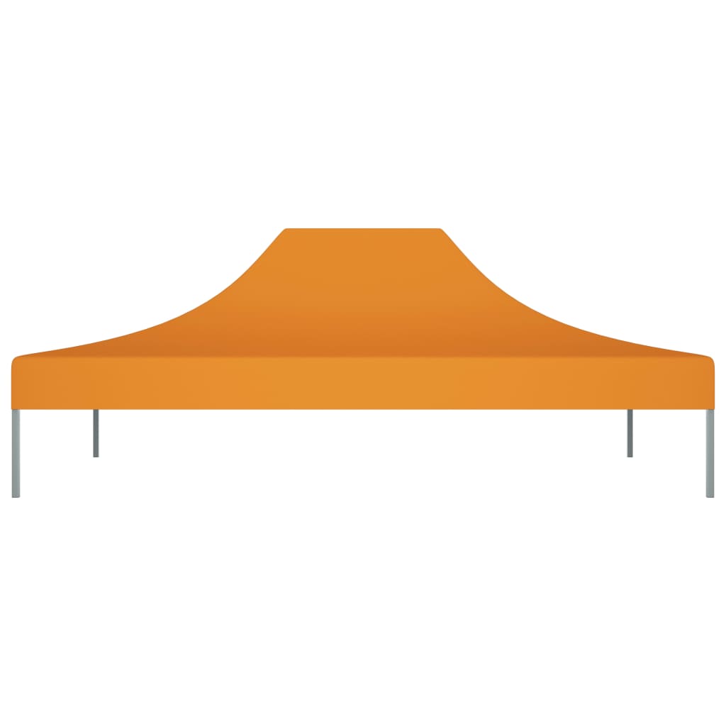 Partyzelt-Dach 4,5x3 m Orange 270 g/m²