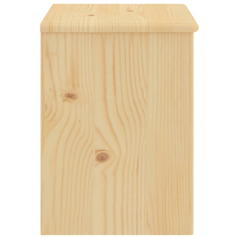 Nachttisch Natur 35x30x40 cm Massivholz Kiefer