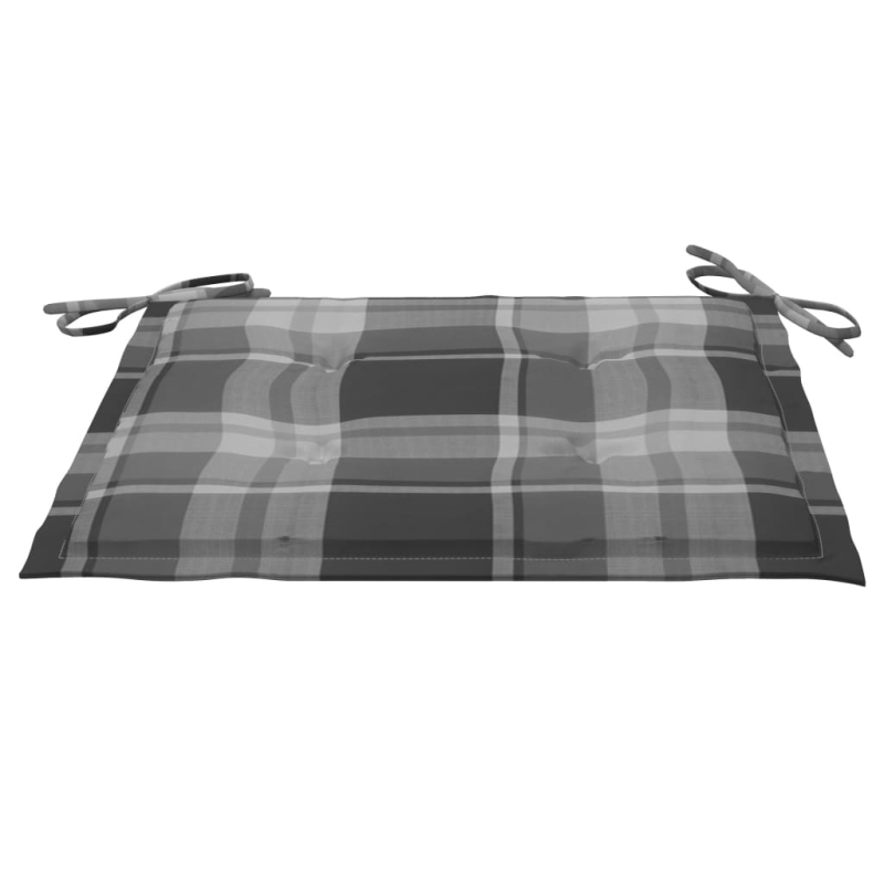 Klappbare Gartenstühle 2 Stk. mit Kissen Bambus